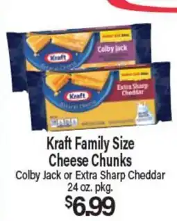 Angelo Caputo's Fresh Market Kraft Family Size Cheese Chunks offer