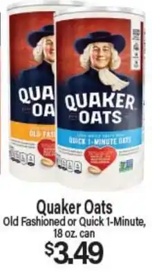 Angelo Caputo's Fresh Market Quaker Oats offer