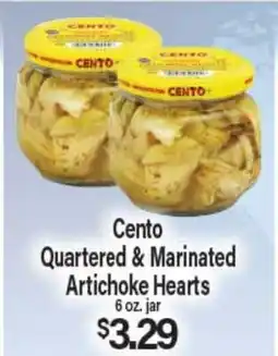 Angelo Caputo's Fresh Market Cento Quartered & Marinated Artichoke Hearts offer