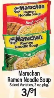 Angelo Caputo's Fresh Market Maruchan Ramen Noodle Soup offer