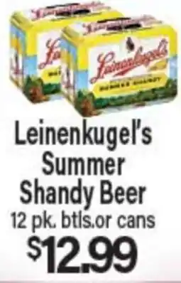 Angelo Caputo's Fresh Market Leinenkugel's Summer Shandy Beer offer