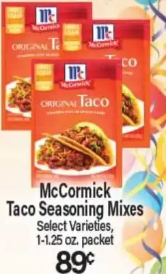 Angelo Caputo's Fresh Market McCormick Taco Seasoning Mixes offer