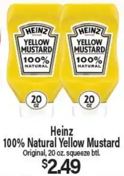 Angelo Caputo's Fresh Market Heinz 100% Natural Yellow Mustard offer