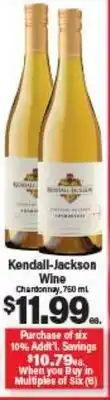 Angelo Caputo's Fresh Market Kendall-Jackson Wine offer