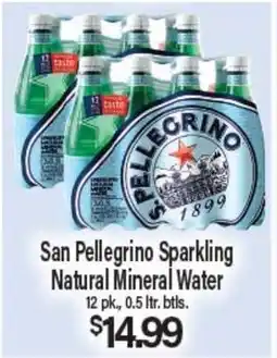 Angelo Caputo's Fresh Market San Pellegrino Sparkling Natural Mineral Water offer