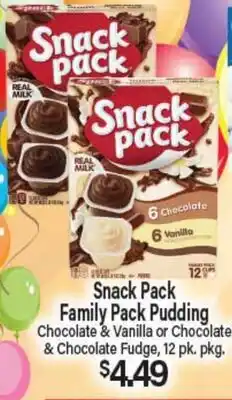 Angelo Caputo's Fresh Market Snack Pack Family Pack Pudding offer