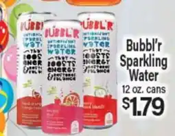 Angelo Caputo's Fresh Market Bubbl'r Sparkling Water offer