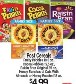 Angelo Caputo's Fresh Market Post Cereals offer