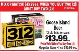 Angelo Caputo's Fresh Market Goose Island Beer offer