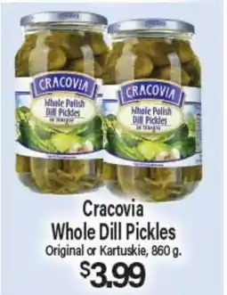 Angelo Caputo's Fresh Market Cracovia Whole Dill Pickles offer