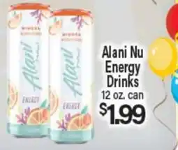 Angelo Caputo's Fresh Market Alani Nu Energy Drinks offer
