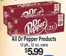 Angelo Caputo's Fresh Market All Dr Pepper Products offer