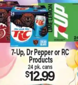 Angelo Caputo's Fresh Market 7-Up, Dr Pepper or RC Products offer