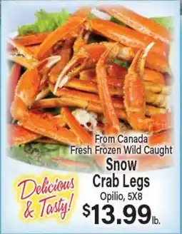 Angelo Caputo's Fresh Market Snow Crab Legs offer