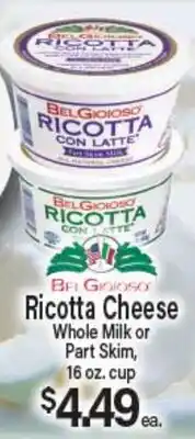 Angelo Caputo's Fresh Market Ricotta Cheese offer