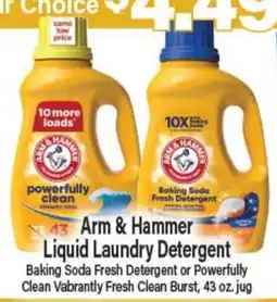 Angelo Caputo's Fresh Market Arm & Hammer Liquid Laundry Detergent offer