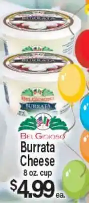 Angelo Caputo's Fresh Market BelGioioso Burrata Cheese offer