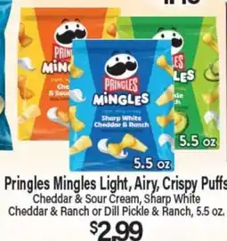 Angelo Caputo's Fresh Market Pringles Mingles Light, Airy, Crispy Puffs offer