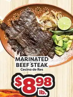 Torres Supermercado MARINATED BEEF STEAK offer
