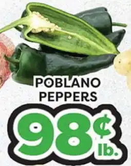 Torres Supermercado POBLANO PEPPERS offer