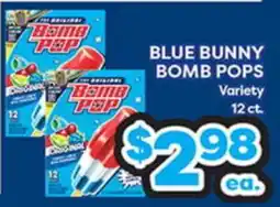 Torres Supermercado BLUE BUNNY BOMB POPS offer