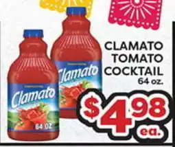 Torres Supermercado CLAMATO TOMATO COCKTAIL offer