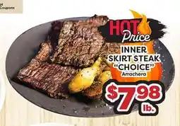 Torres Supermercado INNER SKIRT STEAK CHOICE offer