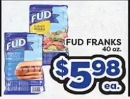 Torres Supermercado FUD FRANKS offer