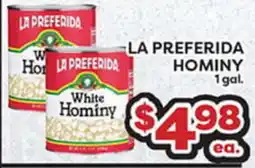 Torres Supermercado LA PREFERIDA HOMINY offer