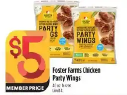 Raley's Foster Farms Chicken Party Wings offer