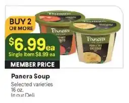 Raley's Panera Soup offer