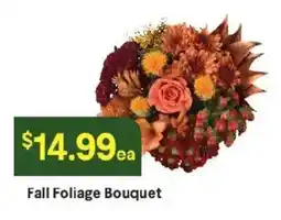 Raley's Fall Foliage Bouquet offer
