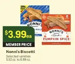 Raley's Nonni's Biscotti offer