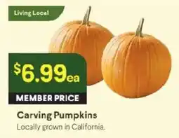 Raley's Carving Pumpkins offer