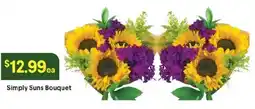 Raley's Simply Suns Bouquet offer