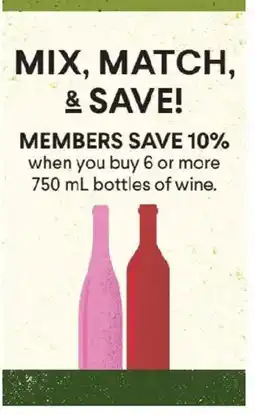 Raley's Members Save 10% offer