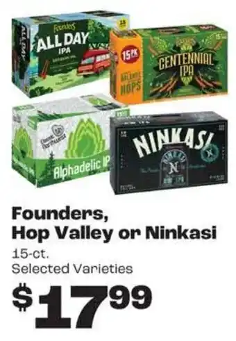 Founders, Hop Valley or Ninkasi