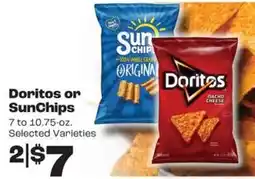 Rosauers Doritos or SunChips offer