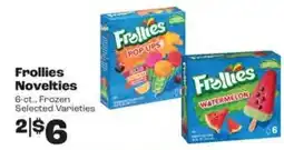 Rosauers Frollies Novelties offer