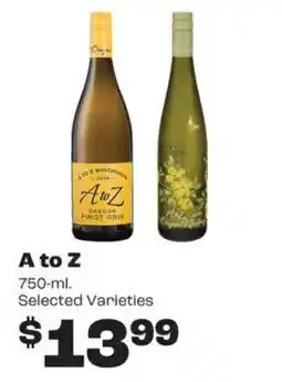 Rosauers A to Z Selected Varieties offer