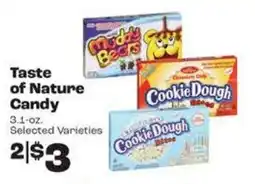 Rosauers Taste of Nature Candy offer