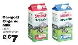 Rosauers Darigold Organic Milk offer