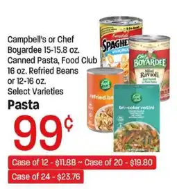 Maceys Campbell's or Chef Boyardee pasta offer