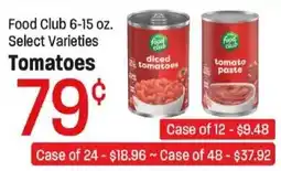 Maceys Food Club tomatoes offer