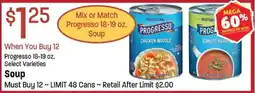 Maceys Progresso soup offer