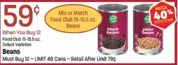 Maceys Food Club black beans and pinto beans offer