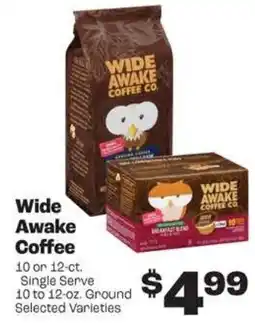 Rosauers Wide Awake Coffee offer