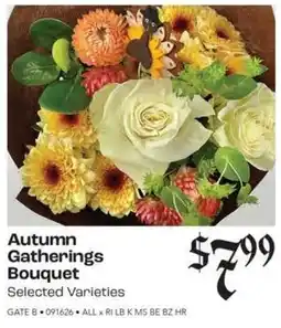 Rosauers Autumn Gatherings Bouquet offer