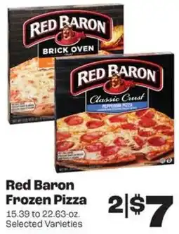 Rosauers Red Baron Frozen Pizza offer