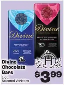 Rosauers Divine Chocolate Bars offer